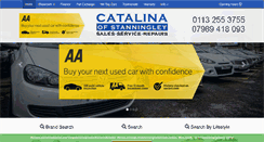 Desktop Screenshot of catalinaofstanningley.co.uk